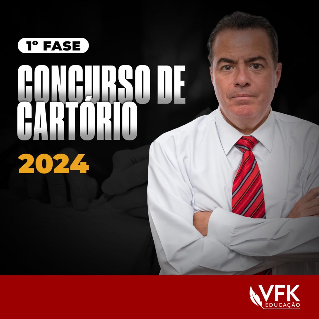 1ª Fase 2024 Concurso de Cartório Completo Curso Preparatório Para