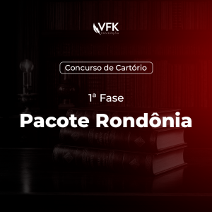 1ª Fase – Concurso de Cartório – Pacote Rondônia (RO)