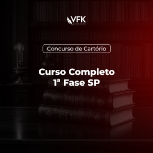 Concurso de Cartório – 1ª Fase – São Paulo Completo